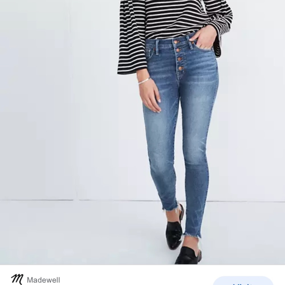 Madewell High Rise Jeans - Size 26